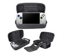 Hzycwgone Funda de Transporte Portátil Bolsa de Viaje Cubierta Protectora Carcasa Dura para ROG Xbox Ally X / Ally Gaming Handheld Console,Cargador,Tarjetas de Juego,Accesorios,Negro