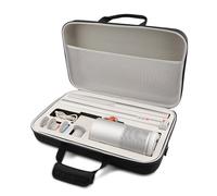 Hzycwgone Funda de Viaje para XGIMI MoGo 4 Laser Proyector Portátil con Soporte PowerBase,Estuche Bolsa Protectora Dura Portátil para MoGo 4 & Soporte PowerBase,Filtro,Mando a Distancia,Cargador