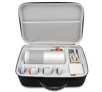 Hzycwgone Funda de Viaje para XGIMI MoGo 4 Laser Proyector Portátil,Estuche Bolsa Protectora Dura Portátil Cover para XGIMI MoGo 4,Filtro,Mando a Distancia,Fuente de Alimentación,Accesorios,Negro