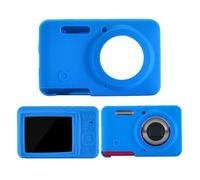 Hzycwgone Funda Estuche Protector de Silicona Suave para Kodak PIXPRO FZ55 Cámara Digital Compacta,Anti Arañazos Ajuste Entallado Bolsa de Cubierta para Kodak PIXPRO FZ55 Digital Camera - Azul