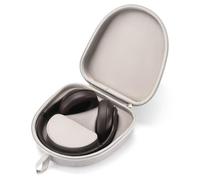 Hzycwgone Funda para Beats Studio Pro / Studio3 / Solo 4 / Solo3 / Solo2/ Solo Pro Auriculares,Estuche de Viaje Bolsa con Ranura Magnética para Cable(Gris Funda)