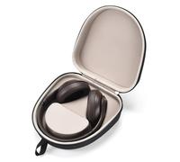 Hzycwgone Funda para Beats Studio Pro / Studio3 / Solo3 / Solo2/ Solo Pro Auriculares,Estuche de Viaje Bolsa con Ranura Magnética para Cable(Negro)