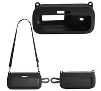Hzycwgone Funda para Bose Novedad SoundLink Plus Altavoz Bluetooth portátil,Bolsa de Silicona Protectora Estuche Case Accesorios con Correa de Viaje para Bose Novedad SoundLink Plus(Negro Funda)