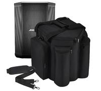 Hzycwgone Funda para Bose S1 Pro/S1 Pro+ Portátil Bluetooth Sistema de Altavoces,Estuche de Viaje S1 Pro,Bolso de Hombro con Bolsillos adicionales para micrófono, Cargador, Cable y Accesorios (Negro)