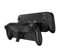 Hzycwgone Funda para ROG Xbox Ally X/ROG Xbox Ally,TPU Ergonómico Estuche Protectora Bolso Cover Trasera Blanda con Soporte para ROG Xbox Ally X/ROG Xbox Ally Gaming Handheld Console,Negro