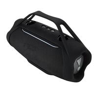 Hzycwgone Funda Protectora con Correa de Mano Compatible con JBL Xtreme 5 | Estuche Bolsa de Viaje Cubierta de Silicona Blanda para JBL Extreme 5 Altavoz portátil Exteriores y Trabajo, Negro