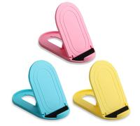 HZZADZXW Paquete de 3 soportes porttiles para telfono celular para escritorio, soporte plegable de bolsillo, soporte ajustable de mltiples ng