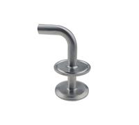HZZGMANCAJ 1.5” TC x 1.5” TC x 1/2” Tube Tri Whirlpool Tube Tri Clamp Racking Arm 12.7mm OD