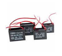 HZZGMANCAJ 1 Condensador de Ventilador de Arranque CBB61 de 450 V, 2,5 uF, 2,5 MF