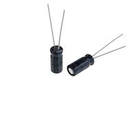 HZZGMANCAJ 100 condensadores electrolíticos de Aluminio de 3,3 uF, 100 V, 3,3 mFD, 100 WV, 5 x 11 mm, radiales, 3,3 MF, 100 V, 3,3 uf, 100 V, 100 V, 3,3 MF, 100 V, 3,3 uf