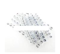 HZZGMANCAJ Kit Surtido de condensadores electrolíticos de Aluminio SMD (165 Unidades/Lote, 11 valores, 0,1 uF-220 uF, 50 V, 1 uF, 2,2 uF, 4,7 uF, 10 uF, 22 uF, 33 uF, 47 uF, 100 uF)