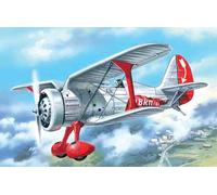 I-15, Caza Biplano Soviético 1:72 Kit De Modelo De Plástico ICM