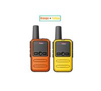 (I-16 Set 3) 2 mini regalos para niños, radio bidireccional UV5R 888S Plus, transceptor portátil original