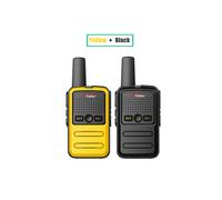 (I-16 Set 5) 2 mini regalos para niños, radio bidireccional UV5R 888S Plus, transceptor portátil original