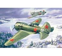 I-16 Type 24 , WWII Soviet Fighter 1:72 Plástico Modelo Kit Icm
