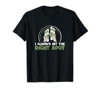 I Always Hit The Right Spot Funny Reflexology Reflexólogos Camiseta