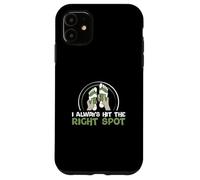 I Always Hit The Right Spot Funny Reflexology Reflexólogos Carcasa para iPhone 11