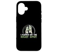 I Always Hit The Right Spot Funny Reflexology Reflexólogos Carcasa para iPhone 16