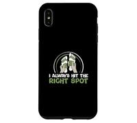 I Always Hit The Right Spot Funny Reflexology Reflexólogos Carcasa para iPhone XS MAX