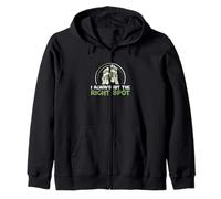 I Always Hit The Right Spot Funny Reflexology Reflexólogos Sudadera con Capucha