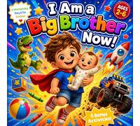 I am a Big Brother Now!: An Interactive Rhyming Story for Toddler Boys About Welcoming a New Baby and Sibling Love (With Fun Activities Inside!)