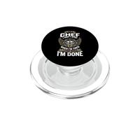 I Am A Chef Funny Cooking I Don't Stop Design PopSockets PopGrip para MagSafe