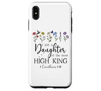 I Am a Daughter of The High King God Bible 2 Corinthian 6:18 Carcasa para iPhone XS MAX