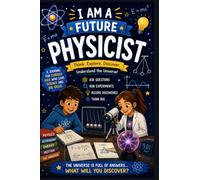 I Am a Future Physicist Journal / STEM Journal for Energy, Motion, Forces, Light, Experiments & Scientific Discoveries | Gift for Future Physicists