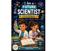 I Am a Future Scientist Journal / STEM Journal for Experiments, Discoveries, Notes & Big Ideas, 100 pages, 6x9"