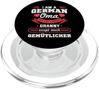 I Am A German OMA Just Like A Normal Granny Abuela PopSockets PopGrip para MagSafe