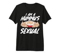 I Am A Hummus Sexual Vegan Food Spread Juego de Palabras Camiseta Premium