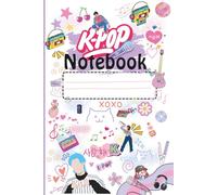 I am a Just a Girl Who Loves K-Pop Notebook: Cute and Perfect for Girlie Gifting, tracking your Bias, Journaling, Planning and Everyday Writing Book (K-pop Books)