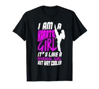 I Am A Karate Girl Frase Divertida para Chicas Camiseta gráfica económica