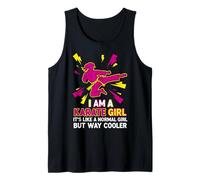 I Am A Karate Girl Frase divertida para chicas Camiseta sin Mangas