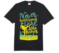 I Am A Karate Girl Frase Divertida para Chicas Comfort Colors Adult Heavyweight T-Shirt