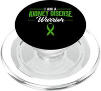 I Am A Kidney Disease Warrior Enfermedad renal Diálisis PopSockets PopGrip para MagSafe