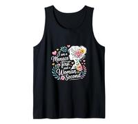 I Am A Menace First and A Woman Second Actitud |- Camiseta sin Mangas
