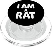 I Am A Rat Funny Sarcástico Dicho Mujeres Hombres PopSockets PopGrip para MagSafe
