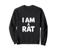 I Am A Rat Funny Sarcástico Dicho Mujeres Hombres Sudadera