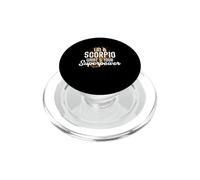 I Am a Scorpio What's Your Superpower PopSockets PopGrip para MagSafe