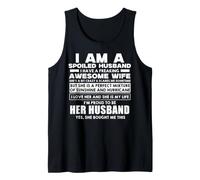 I Am A Spoiled Husband I Have Freaking Awesome Wife Camiseta sin Mangas