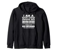 I Am A Spoiled Husband I Have Freaking Awesome Wife Sudadera con Capucha