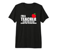 I Am A Teacher To Save Time Funny School Teachers Camiseta Premium