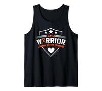 I Am A Warrior Leukemia Cancer Awareness Camiseta sin Mangas