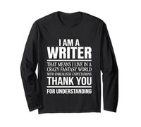I Am a Writer Funny Author Gift Manga Larga