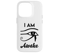 I Am Am Awake- Horus - Símbolo de protección Egipcio del Tercer Ojo Egipto Carcasa para iPhone 14 Pro