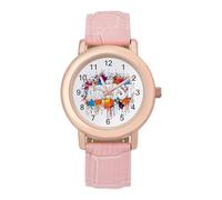 I Am an Artist Paint Splatter - Reloj de pulsera para mujer, correa suave, regalo para cumpleaños, día de San Valentín