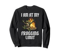 I Am At My Frogging Limit Sudadera