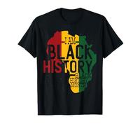 I Am Black History Black History Month Camiseta