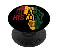 I Am Black History Black History Month PopSockets PopGrip Adhesivo